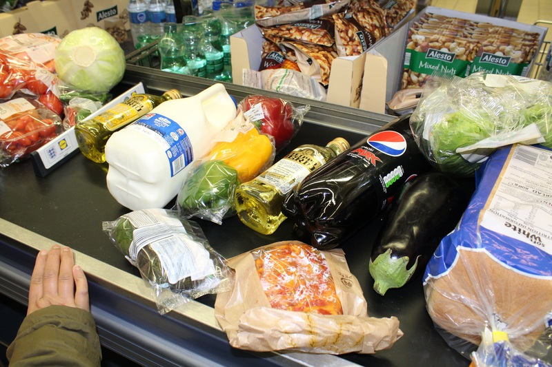 control del gasto de la compra de supermercado